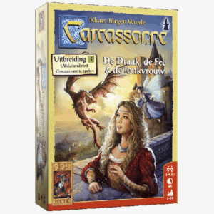 Carcassonne Uitbreiding 3 De Draak, de Fee en de jonkvrouw