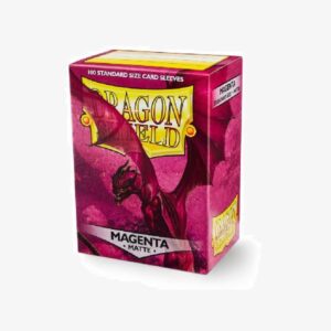 DS Sleeves Standard Matte Magenta (100)