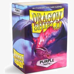 DS Sleeves Standard Matte Purple (100)