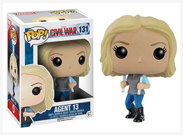 Funko POP Superheroes Agent 13 (civil war) 131