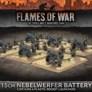German Army 15cm Nebelwerfer Battery