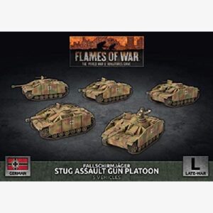 German Army Fallschirmjäger Stug Assault Gun Platoon