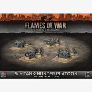 German Army Mid War 5 cm Tank Hunter Platoon
