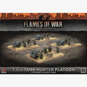 German Army Mid War 7.5 cm Tank Hunter Platoon