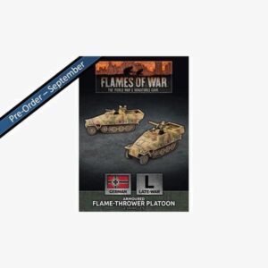 German Army Sd Kfz 251 Flamethrower Platoon