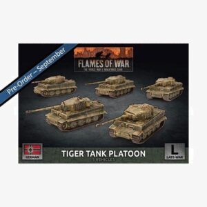 German Army Tiger Heavy Tank Platoon