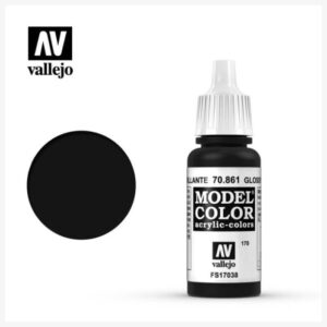 Model Color Acrylic Glossy Black 70.861