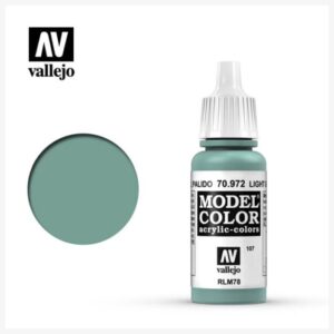 Model Color Acrylic Light Green Blue 70.972