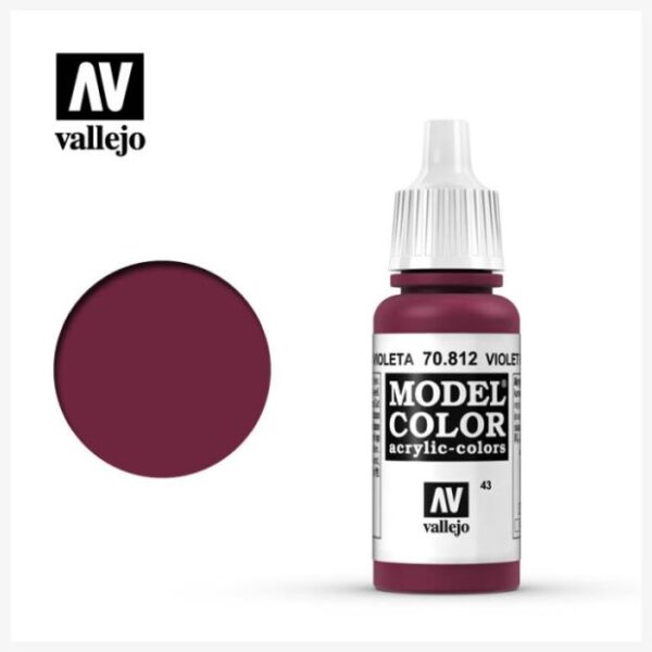 Model Color Acrylic Violet Red 70.812