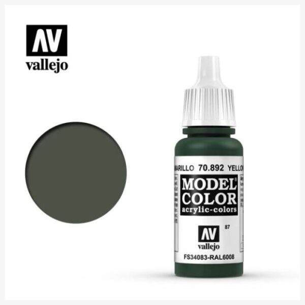 Model Color Acrylic Yellow Oliva 70.892