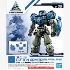 Portanova Exclusive Option Armor: Special Squad 30mm Option 1:144 scale model Light Blue