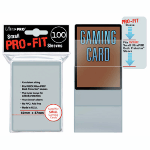 Small Pro Fit inner sleeves 100 stuks Clear