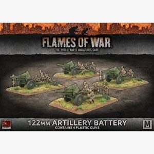 Soviet Army 122mm Artillery Battery