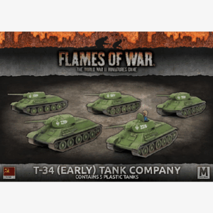 Soviet Army Early War T-34 Tank Company