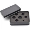 Storage Tin for 7 Poly Dice Silver (11.5cm/8.5 cm/2.5 cm)