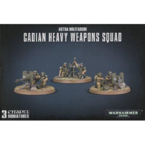 40K Astra Militarum Cadian Heavy Weapons Squad