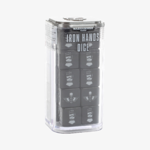 40K Iron Hands dice