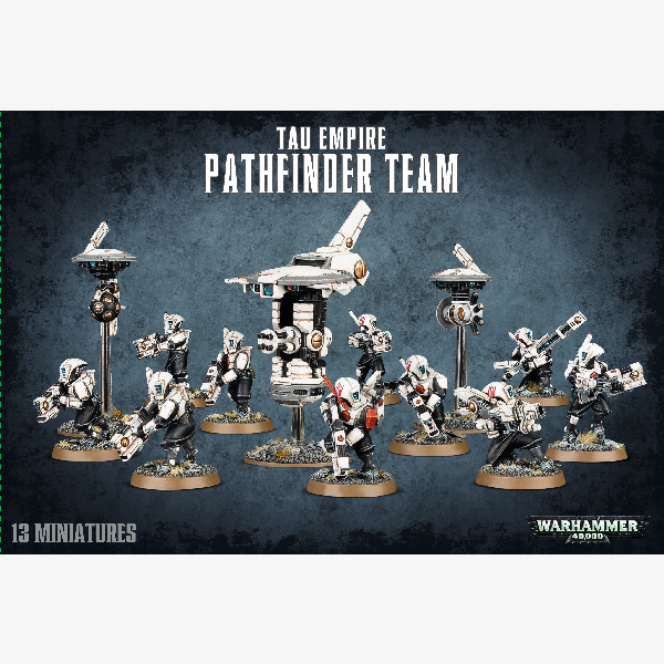 40K Tau Empire Pathfinder Team
