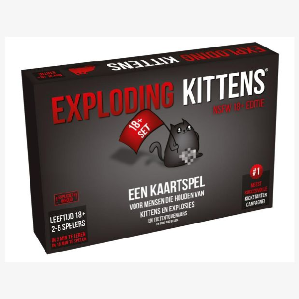 Exploding Kittens NSFW editie Nederlandstalig