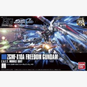 Freedom Gundam Z.A.F.T. mobile suit ZGMF-X10A RG 1:144 scale model