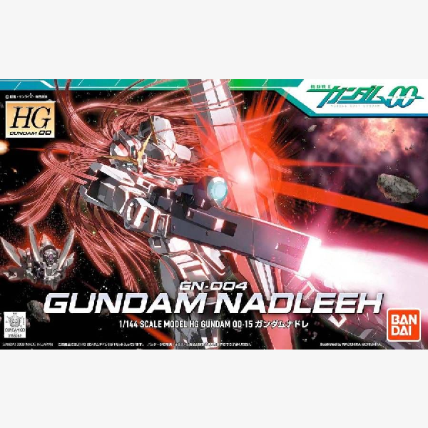 GN-004 Gundam Nadleeh HG00 1:144 scale model