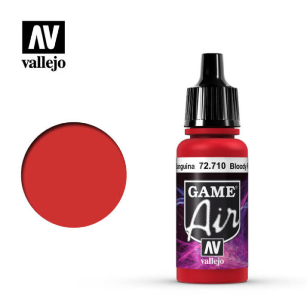 Game Air Acrylic Color Bloody Red