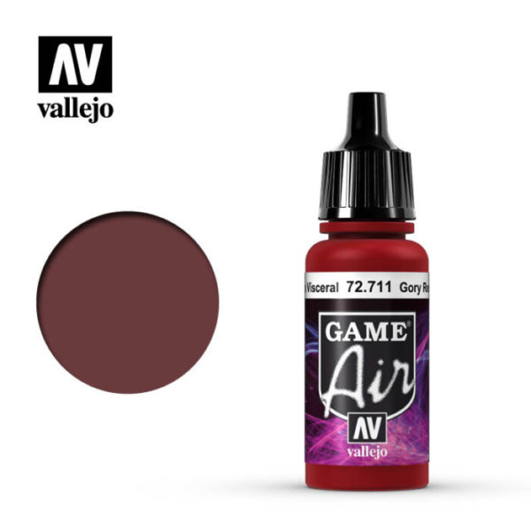 Game Air Acrylic Color Gory Red