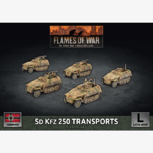 German Army Sd Kfz 250 Transports