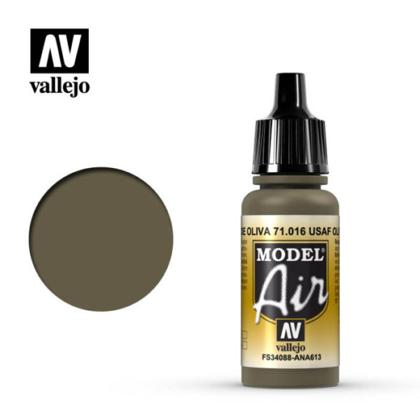 Model Air Acrylic Color Usaf Olive Drab