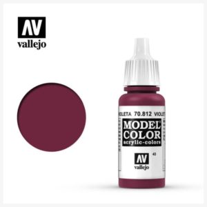 Model Color Acrylic Color Violet Red