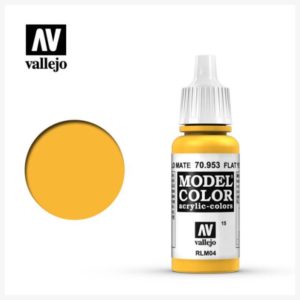 Model Color Acrylic color Flat Yellow