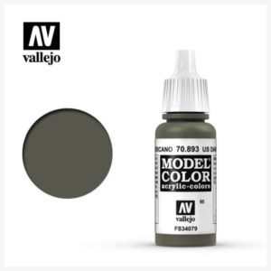 Model Color Acrylic color US Dark Green