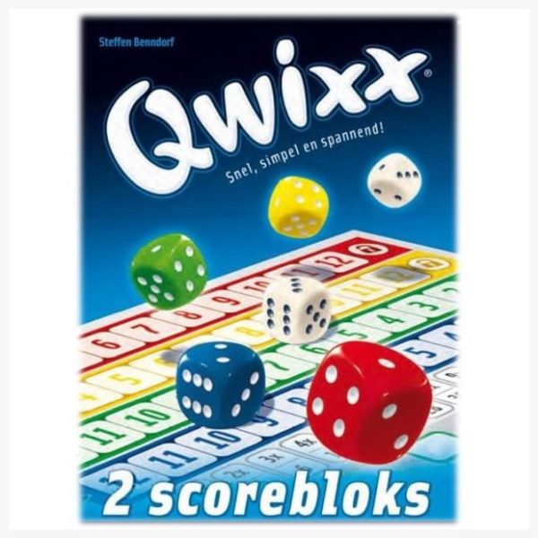 Qwixx Scoreblocks Nederlandstalig
