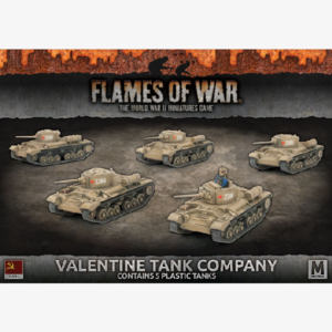 Soviet Army Valentine Tank Company