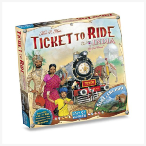 Ticket to Ride 2: India Mappack