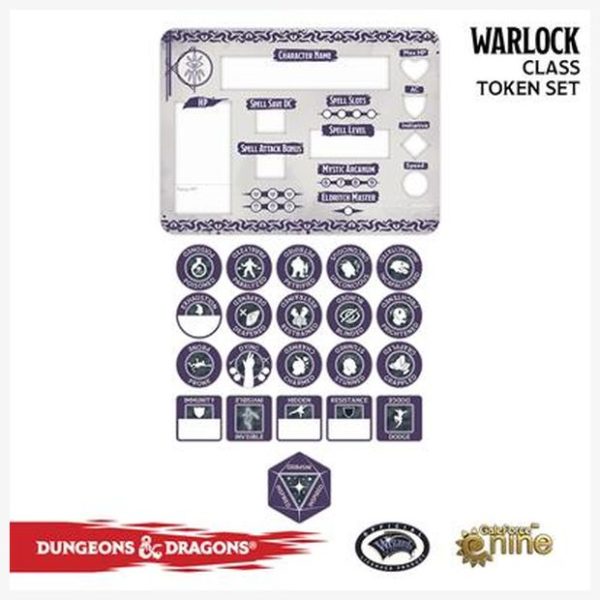 D&D Token set Warlock
