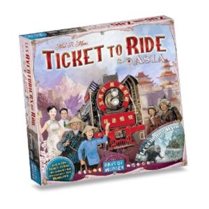 Ticket to Ride 1: Asia Mappack