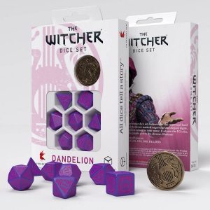 The Witcher Dice Set Dandelion - the Hearts' conqueror