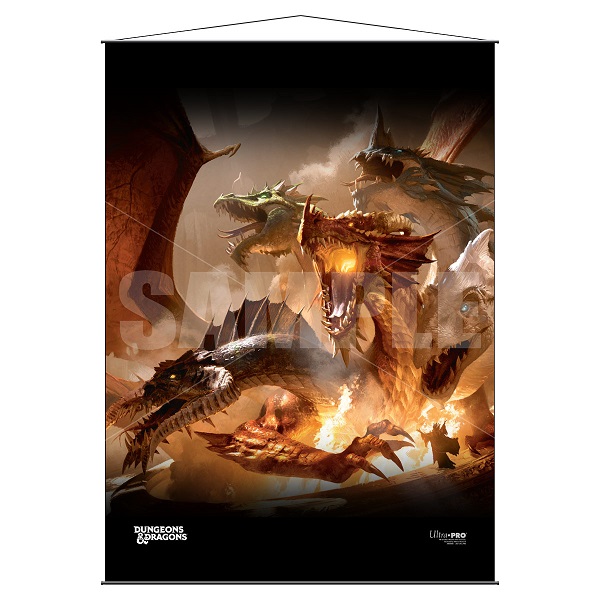 Wall Scroll - The Rise of Tiamat (Dungeons & Dragons Cover Series)