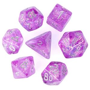 Dice Poly Candy Paper Purple