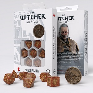 The Witcher Dice Poly Vesemir - The Wise Witcher